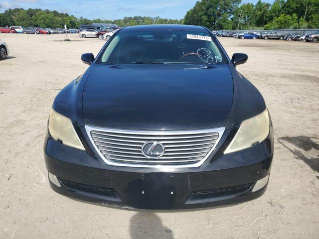 JTHGL46F375002474 - 2007 LEXUS LS 460L BLACK photo 5