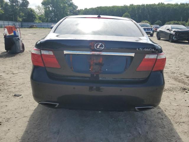 JTHGL46F375002474 - 2007 LEXUS LS 460L BLACK photo 6