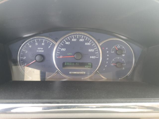 2G4WN58C281184442 - 2008 BUICK LACROSSE SUPER SERIES BLACK photo 9