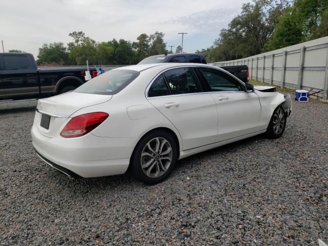 55SWF4JB0JU238089 - 2018 MERCEDES-BENZ C 300 WHITE photo 3