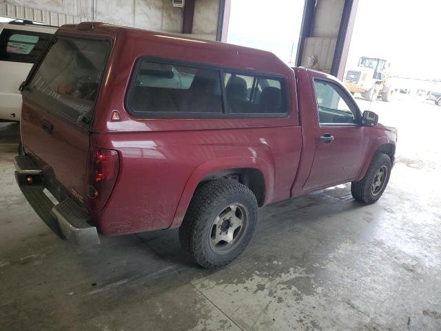 1GTDT148458203786 - 2005 GMC CANYON RED photo 3