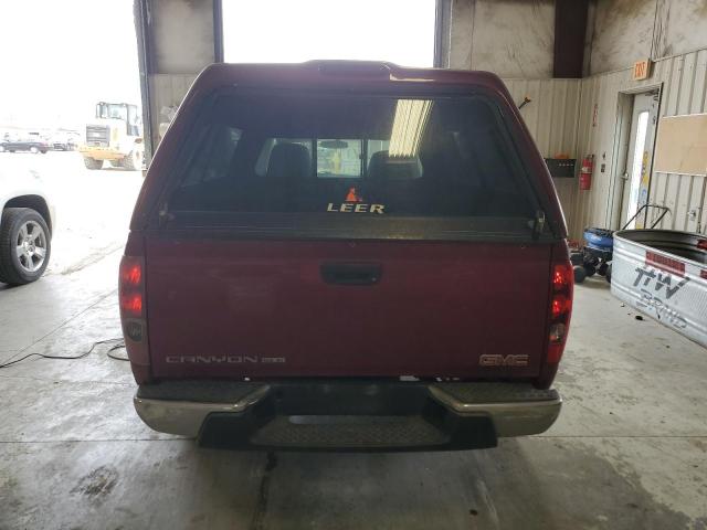 1GTDT148458203786 - 2005 GMC CANYON RED photo 6