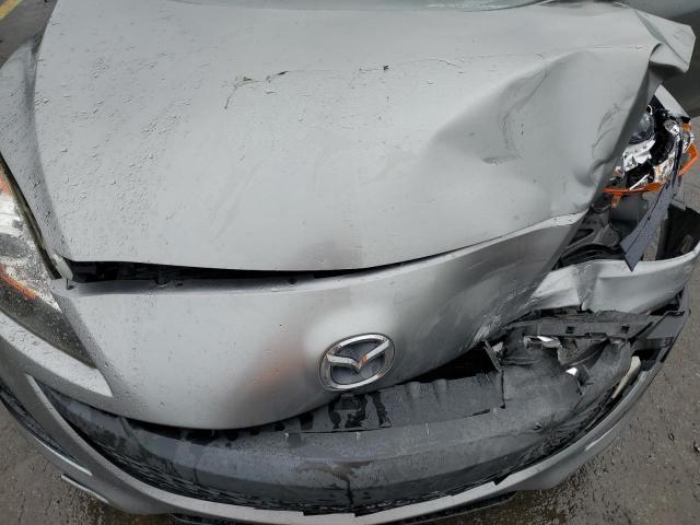 JM1BL1UF5B1412495 - 2011 MAZDA 3 I SILVER photo 11