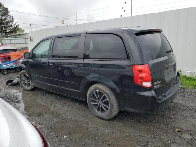 2C4RDGBG8HR652168 - 2017 DODGE GRAND CARA SE CHARCOAL photo 2