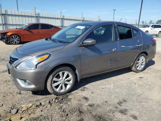 3N1CN7AP5HL812365 - 2017 NISSAN VERSA S GRAY photo 1