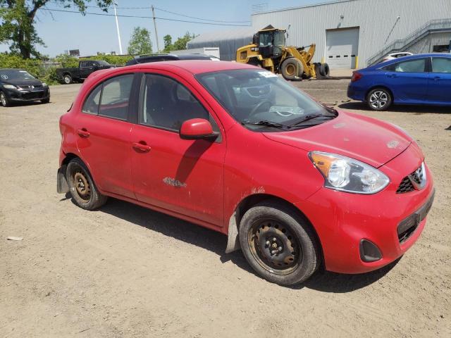 3N1CK3CP2FL266524 - 2015 NISSAN MICRA RED photo 4