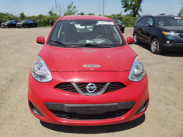 3N1CK3CP2FL266524 - 2015 NISSAN MICRA RED photo 5