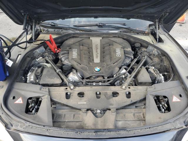 WBAYE8C59ED134867 - 2014 BMW 7 SERIES LI BLACK photo 11