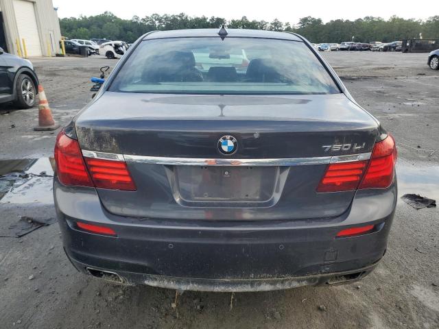 WBAYE8C59ED134867 - 2014 BMW 7 SERIES LI BLACK photo 6