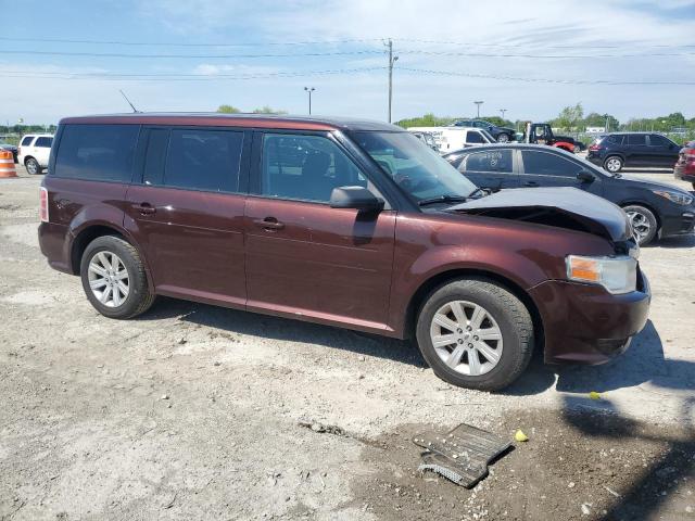 2FMGK5BCXABA39218 - 2010 FORD FLEX SE BURGUNDY photo 4