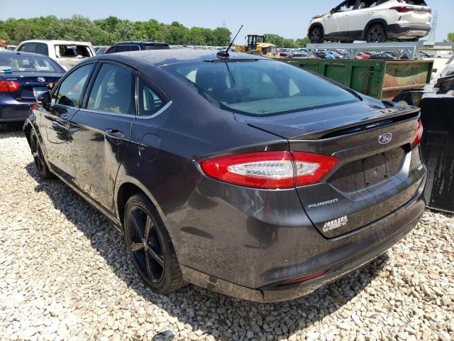 3FA6P0HD7GR366244 - 2016 FORD FUSION SE GRAY photo 2