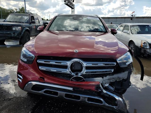 W1N0G8EB7LF800499 - 2020 MERCEDES-BENZ GLC 300 4MATIC RED photo 5