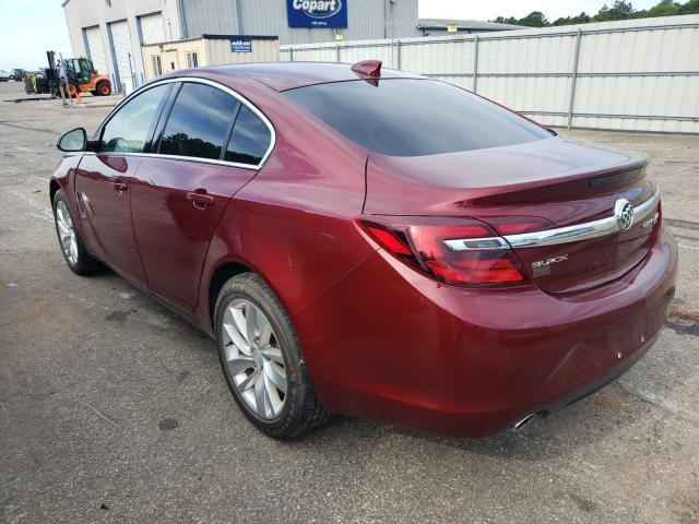 2G4GM5EX4H9119396 - 2017 BUICK REGAL წითელი ფოტო 2