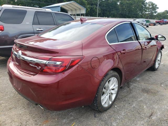 2G4GM5EX4H9119396 - 2017 BUICK REGAL წითელი ფოტო 3