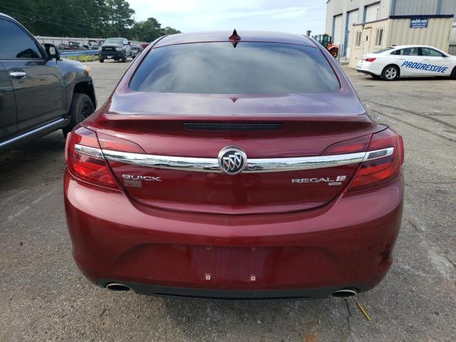 2G4GM5EX4H9119396 - 2017 BUICK REGAL წითელი ფოტო 6