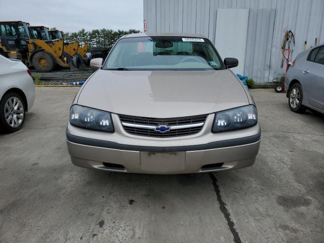 2G1WF52E539434951 - 2003 CHEVROLET IMPALA BEIGE photo 5