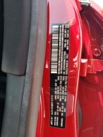 ZASPAKBN8L7C73559 - 2020 ALFA ROMEO STELVIO TI Qırmızı foto 13