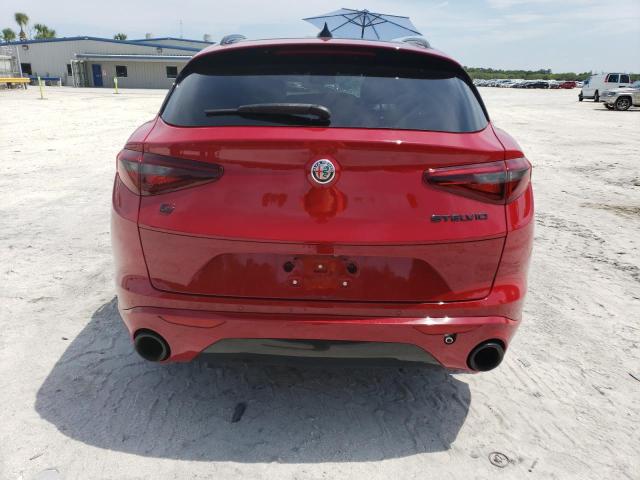 ZASPAKBN8L7C73559 - 2020 ALFA ROMEO STELVIO TI RED photo 6