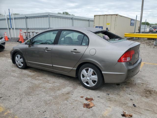 1HGFA16566L070076 - 2006 HONDA CIVIC LX GRAY photo 2