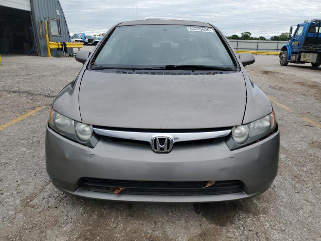 1HGFA16566L070076 - 2006 HONDA CIVIC LX GRAY photo 5