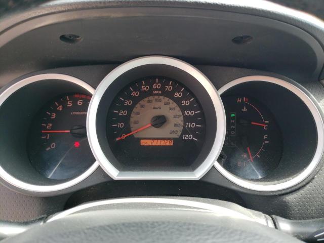 5TETU62N16Z268089 - 2006 TOYOTA TACOMA PRERUNNER ACCESS CAB RED photo 9