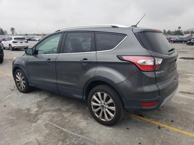 1FMCU0J96HUD11933 - 2017 FORD ESCAPE TITANIUM 灰色 照片 2