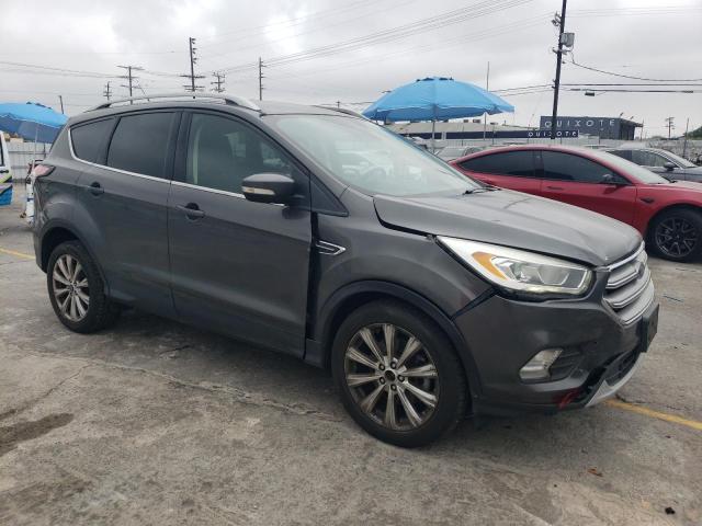 1FMCU0J96HUD11933 - 2017 FORD ESCAPE TITANIUM 灰色 照片 4