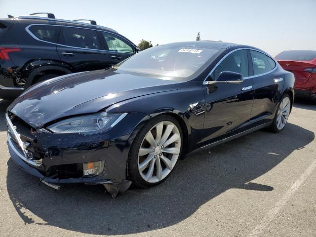 5YJSA1CP7DFP06958 - 2013 TESLA MODEL S Mavi foto 1