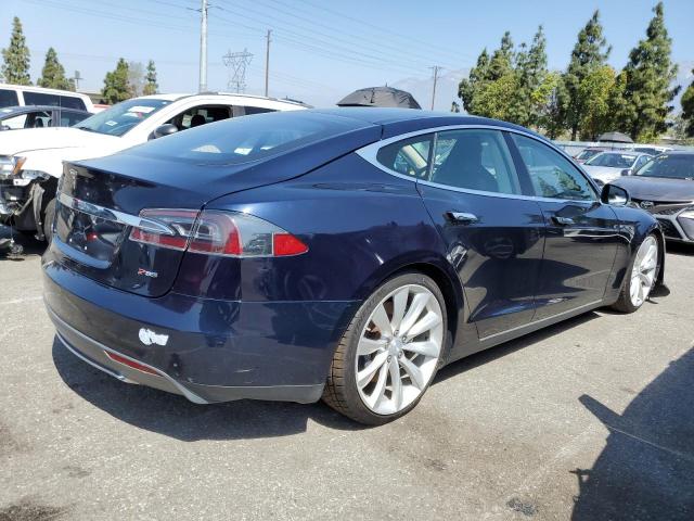 5YJSA1CP7DFP06958 - 2013 TESLA MODEL S BLUE photo 3