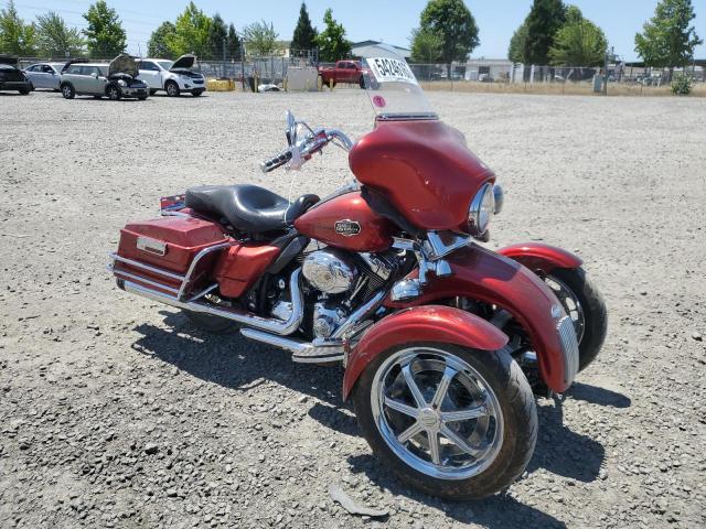 1HD1FC4108Y636937 - 2008 HARLEY-DAVIDSON FLHTCUI RED photo 1