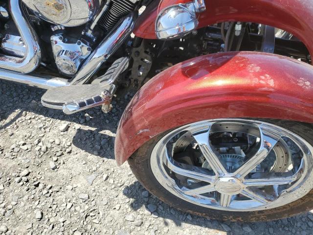 1HD1FC4108Y636937 - 2008 HARLEY-DAVIDSON FLHTCUI 红色 照片 10