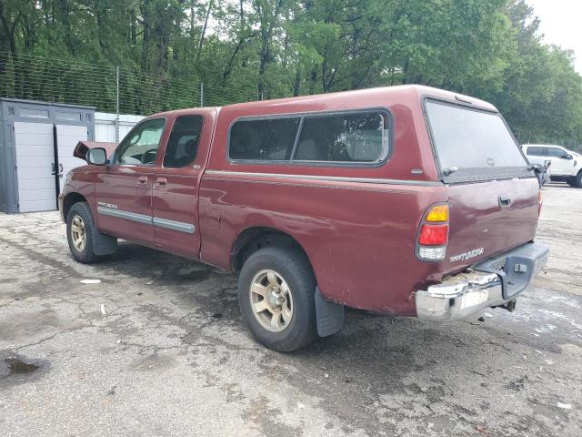 5TBRN34113S424228 - 2003 TOYOTA TUNDRA ACCESS CAB SR5 BURGUNDY photo 2