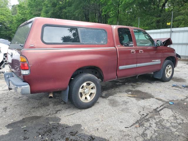5TBRN34113S424228 - 2003 TOYOTA TUNDRA ACCESS CAB SR5 BURGUNDY photo 3