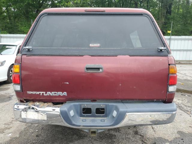 5TBRN34113S424228 - 2003 TOYOTA TUNDRA ACCESS CAB SR5 BURGUNDY photo 6