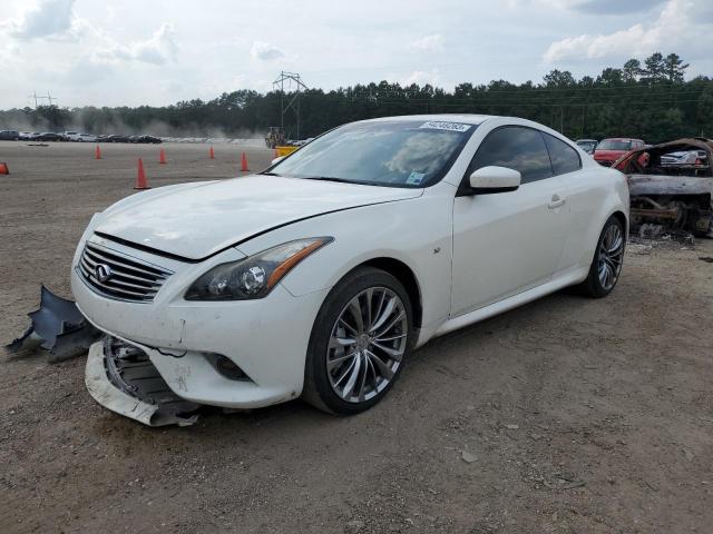 JN1CV6EK4FM871063 - 2015 INFINITI Q60 JOURNEY WHITE photo 1