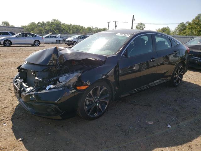 2HGFC2F80MH550005 - 2021 HONDA CIVIC SPORT 黑色 照片 1