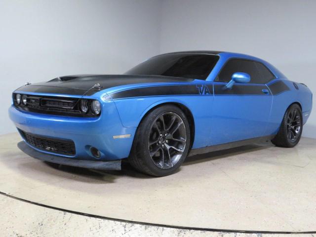 2C3CDZBT6JH283891 - 2018 DODGE CHALLENGER R/T BLUE photo 2