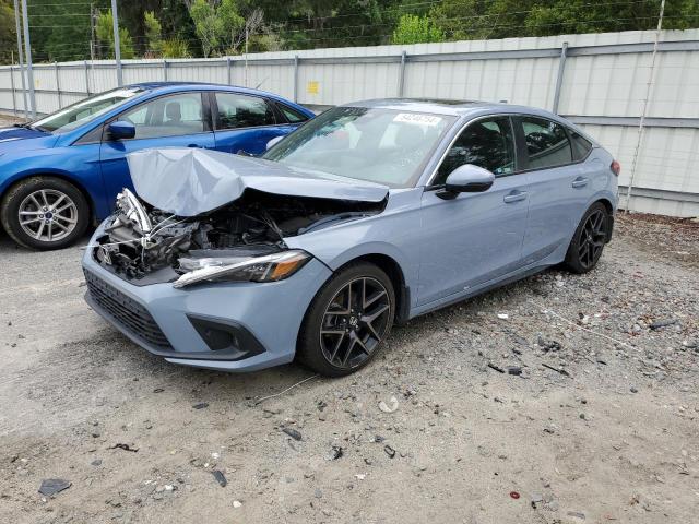 19XFL1H81NE023108 - 2022 HONDA CIVIC SPORT TOURING ნაცრისფერი ფოტო 1