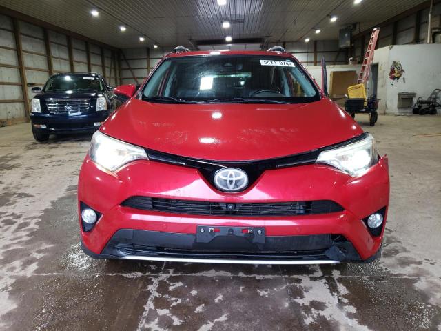 JTMDFREV2GJ067311 - 2016 TOYOTA RAV4 LIMITED RED photo 5