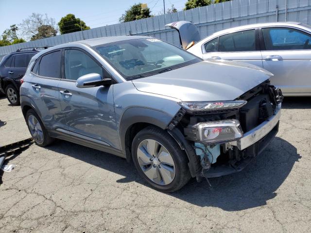 KM8K33AG6KU051345 - 2019 HYUNDAI KONA LIMITED BLUE photo 4