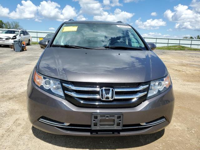 5FNRL5H68FB072661 - 2015 HONDA ODYSSEY EXL SILVER photo 5