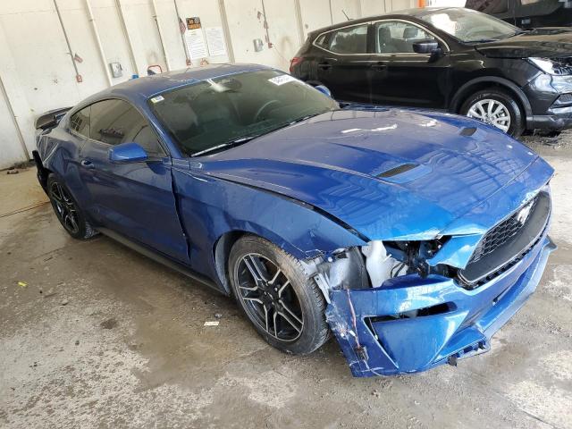 1FA6P8TH4N5120955 - 2022 FORD MUSTANG BLUE photo 4