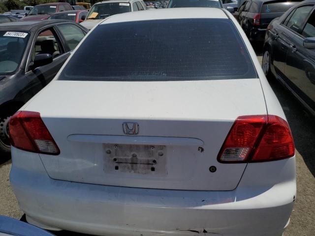 2HGES16325H577432 - 2005 HONDA CIVIC DX VP 白色 照片 6
