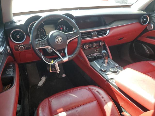 ZASFAKBN8J7B78895 - 2018 ALFA ROMEO STELVIO TI SILVER photo 8