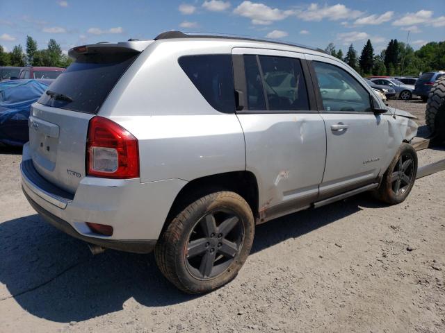 1C4NJCCB1CD513353 - 2012 JEEP COMPASS LIMITED SILVER photo 3