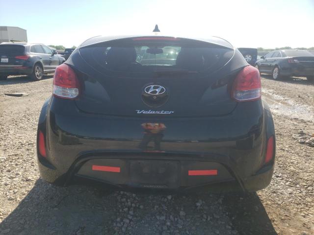 KMHTC6AD0EU186319 - 2014 HYUNDAI VELOSTER BLACK photo 6