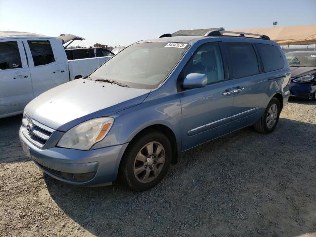 KNDMC233676021971 - 2007 HYUNDAI ENTOURAGE GLS BLUE photo 1