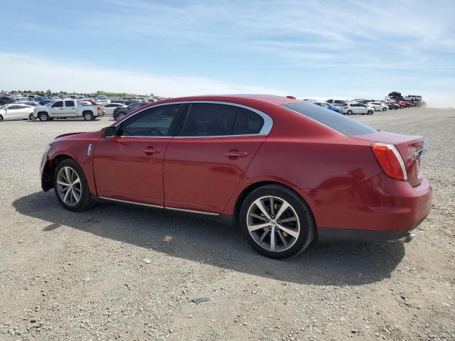 1LNHM93R29G608169 - 2009 LINCOLN MKS RED photo 2