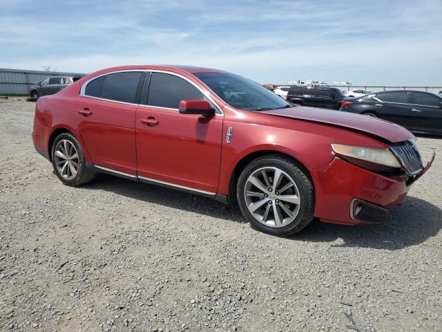 1LNHM93R29G608169 - 2009 LINCOLN MKS RED photo 4