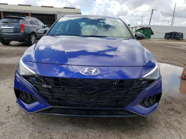 KMHLR4AF2PU477749 - 2023 HYUNDAI ELANTRA N LINE BLUE photo 5